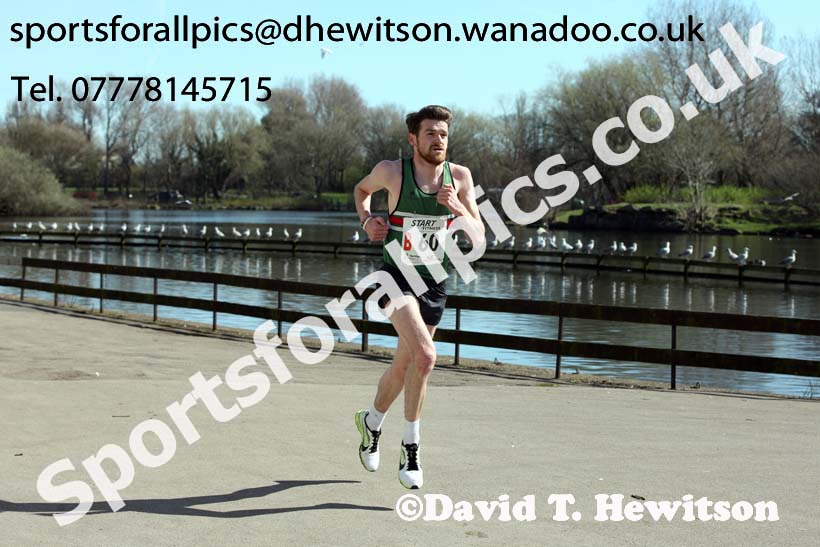 Mens Northern 12 Stage Road Relay, Stanley Park, Blackpool. Photo: David T. Hewitson/Sports for All Pics